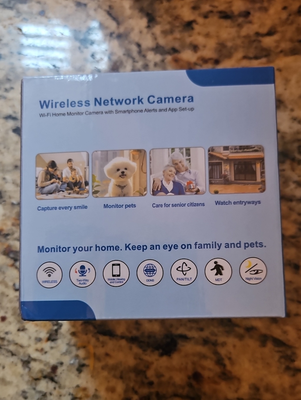 Wireless Network Camera - White - Home Security Monitor